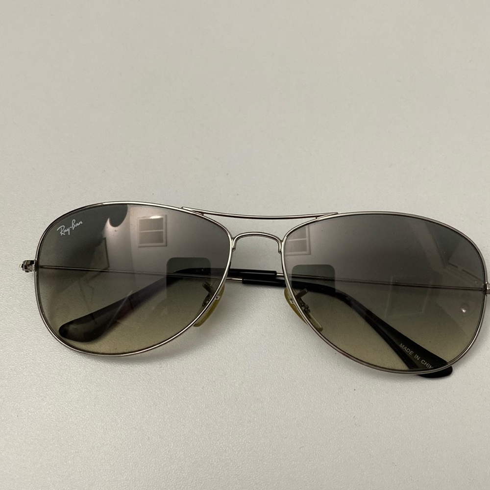 Ray-ban aviator sunglasses “cockpit” gently used with case.